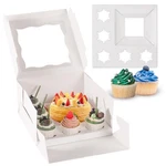 16 Pcs Valentine Day 1+5 Bento And Cupcake Box For Under Inch. Fixed Price $43.62.