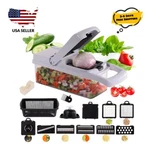 Multi 22-IN-1 Veggie Mandoline Slicer Food Chopper Cutter For Tomato Fruit. Fixed Price $24.99.