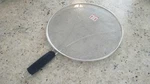 Bergkoch 13IN Stainless Steel Mesh Splatter Screen, Plastic Handle Silver/black. Fixed Price $16.97.