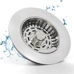 Semour 1 Kitchen Sink Drain Strainer, 304 Stainless Steel Silver. Fixed Price $23.07.