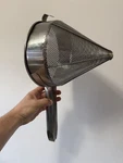 Stainless Steel Commercial Grade Restaurant Coarse Cap Strainer 9.5 Inch. Fixed Price $25.00.