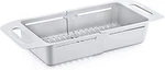Boxup Extendable Colander, Over The Sink, 4.7 Quart, Gray, Plastic, 18.75 6.... Fixed Price $15.74.