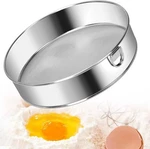 Flour Sifter Stainless Steel 8 Inch 60 Mesh Fine Strainers Sieve For Baking Cake. Fixed Price $13.88.