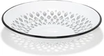 Enamelware Metal Classic 9.5 Inch Round Flat Food Strainer Colander, Solid White. Fixed Price $31.99.