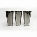 Winco Set Of 6 Oz MCP-30 Stainless Steel Malt Cup Silver. Fixed Price $14.85.