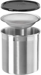 Oggi Stainless Steel Jumbo Grease Container With Removable Strainer And Snug Lid. Fixed Price $36.68.