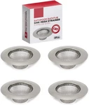 4PCS Bathroom Bathtub Sink Mesh Strainer 2.75", Stainless-steel. Fixed Price $13.68.