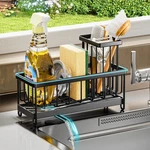 Lbupvly Sponge Holder For Kitchen Sink - Organizer And Large Size, Black. Fixed Price $22.31.