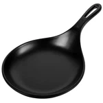 Kichvoe Korean Spoon Plate With Handle 5.3 Inch Melamine Serving Dish Handheld. Fixed Price $26.03.