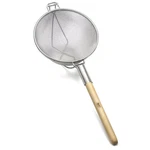 Tablecraft 1023 Double Mesh 11-3/4" Strainer With Wooden Handles. Fixed Price $51.00.