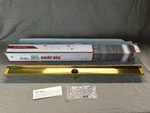 Neodrain ZA3-36-G01-GD Inch Linear Shower Gold Stripe Pattern Grate. Fixed Price $45.00.