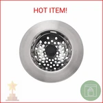 Kitchenaid Stainless Steel Sink Strainer, Black. Fixed Price $18.46.