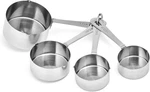 Amco Advanced Performance Measuring Cups Baking Supplies, Multisizes, Silver. Fixed Price $26.99.