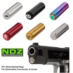 Ndz 1911 Government Commander & Clones Recoil Spring Plug Cap Stainless Steel. Fixed Price $22.99.