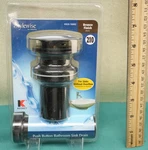 Keeney 1-1/4" Push Button Bathroom Sink Drain Bronze Brass Oil Rubbed 210. Fixed Price $14.59.