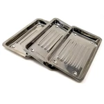 Of 3 Pcs Scaler Trays Stainless Steel 8" LX4.5 W All-purpose For Den.... Fixed Price $49.70.