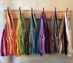 Mesh Market Bag Long Handles 30+ Colors Produce String Net Farmers Crochet Large. Fixed Price $6.74.