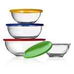 Nutrichef 4PIECE Glass Mixing Lids Premium Borosilicate Set 1. Fixed Price $70.69.