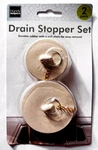 Drain Stopper Set 2 Pack Handy Helpers Nib. Fixed Price $9.99.