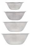 Sori Yanagi Perforated Strainer 16CM 19CM 23CM 27CM 4PCS 316076 New Japan F/s. Fixed Price $108.32.