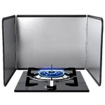 Kobsainf 3-SIDED Stainless Steel Foldable Oil Splatter Screen Guard For Cooking. Fixed Price $56.01.