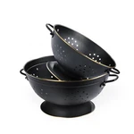 Metal Colander Set Of 2, Strainer Basket With Handles Perfect For Spaghetti, .... Fixed Price $75.39.