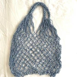 Celine Phoeb Philo Era Novelty Mesh Net Bag Blue Unused From Japan. Fixed Price $140.00.