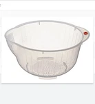 Japanese Rice Washing Bowl With Side And Bottom Drainers, Clear Limited Editi.... Fixed Price $15.90.