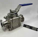 Avco Ball Valve Full Port Tri Clamp Stainless Steel 316 Model 2133TT-TR. Fixed Price $124.99.