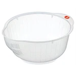 Inomata Plastic Japanese Rice Washing Bowl With Strainer, 2-QUART. Fixed Price $17.85.