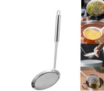 Stainless Fine Mesh Skimmer Spoon Oil Filter Fat Strainer Ladle Frying Soup. Fixed Price $8.99.