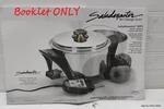 Saladmaster MP5 Multi Purpose 5QT Core Electric Pot Manual & Recipe Booklet Only. Fixed Price $39.97.
