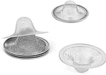 4 Pieces Silver Mesh Hole Kitchen Bathroom Basin Sink Drain STRAINER(2" X 0.7.... Fixed Price $13.98.