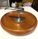 Vintage Milbern Bowl 9 3/4 Round 6" H Mid Century Modern. Fixed Price $26.99.