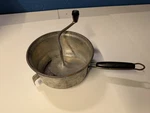 Vintage Foley Food Mill 2 Qt Hand Crank Ricer Masher Canning Tool Patina. Fixed Price $14.00.