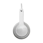 Kitchenaid Measuring Cups, Set Of 4, White. Fixed Price $24.00.