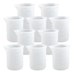 Pcs 100ML Silicone Measuring Cups For Resin Non-stick Milliliters,. Fixed Price $13.35.