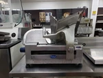 Used Globe Chefmate GC512 12" Manual Gravity Feed Slicer - 1/3 Hp 120V. Fixed Price $1199.00.