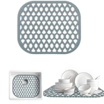 Samsier Silicone Sink Protectors Mats (13X11 & 14X12 , Gray Pack). Fixed Price $15.99.
