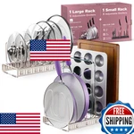 Better Things Home 14+ Pan, Pot & Lid Organizer Rack Set - Cabinet Storage. Fixed Price $39.84.