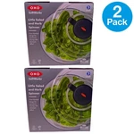 Oxo Softworks Little Salad And Herb Spinner Clear Bowl Kitchen Tool 2 Pack New. Fixed Price $40.00.