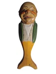 Anri Vintage Wood Nutcracker Figurine Hand-carved Folk Art Caricature Decor. Fixed Price $199.99.