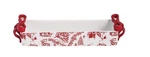 Mud Pie Home Bow Christmas Cracker Serving Dish - New Box. Fixed Price $24.99.