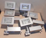 Guzzini K555 Stock Lot Headlights Spotlights 360 Rotating Projectors + 2 Bars. Fixed Price $210.47.