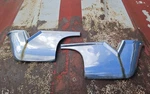 Pair Original 1954 Lincoln Capri Cosmopolitan Stainless Stone Rock Guards. Fixed Price $249.00.