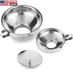 Canning Funnel With Strainer For And Regular Mason Jars Wide-mouth. Fixed Price $22.04.