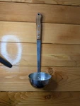Vintage Imperial Stainless Steel Soup Ladle Wood Handle Usa Retro Kitchen Tool. Fixed Price $19.99.