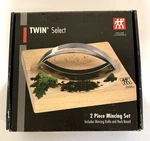 Zwilling J.a. Henckels 2 Piece Mincing Set Mezzaluna Herb Board Twin Select New. Fixed Price $27.95.