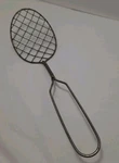 Vintage Fryer Spoon Skimmer Strainer Kitchen Utensil Tool Country Home Mcm. Fixed Price $10.00.