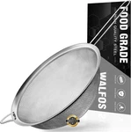 9" Large Fine Mesh Strainer, Kitchen Metal Food Strainers With Sturdy Handle New. Fixed Price $24.97.